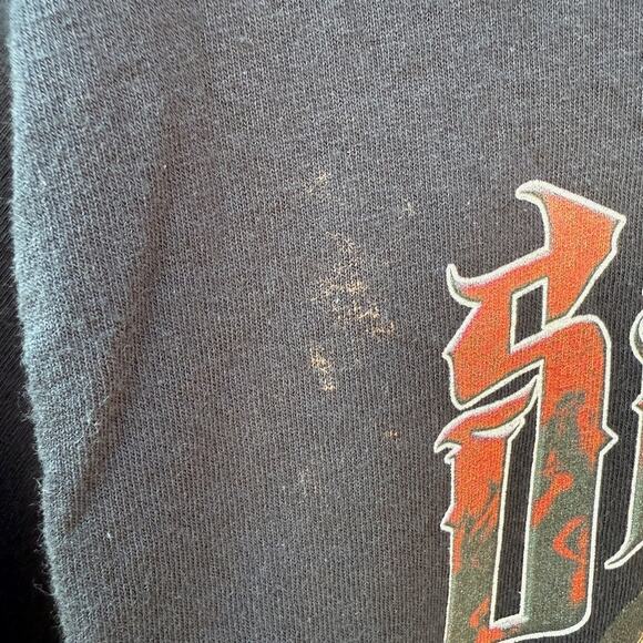 Saving Abel 2014 Revival Tennissippi Hard Rock Metal Tour black shirt Sz Medium - Picture 5 of 7